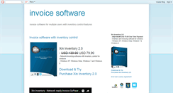 Desktop Screenshot of invoice-software.us